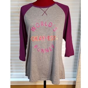 Athletic Brnand 2X baseball tee